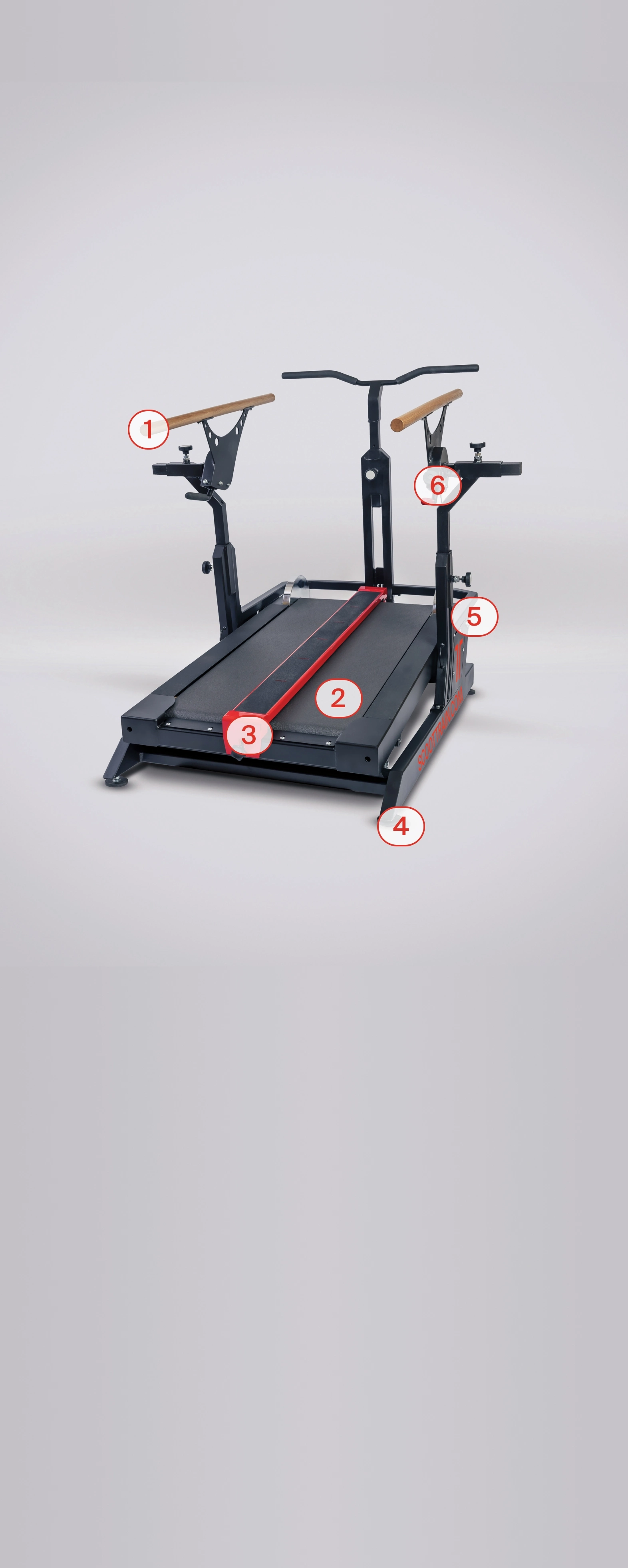 medizinisches Laufband, Reha Laufband, ScootTrain, Laufbandanalyse, Laufband training